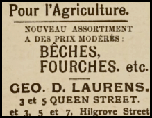 1924 Chronique de Jersey advert