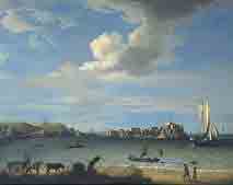 A painting by an unknown artist