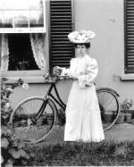 A portrait of the photographer's wife, Annie