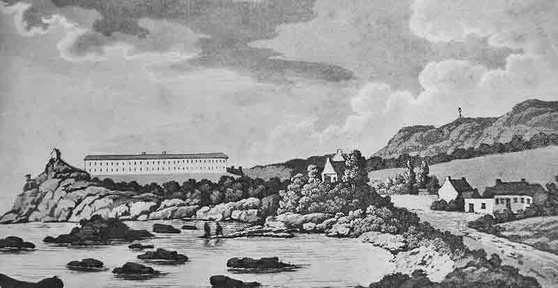 La Collette Barracks in 1809
