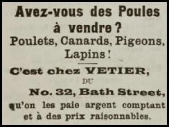 1900 advert in Chronique de Jersey