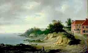 A 19th century painting of La Collette by John Young