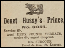 ... and in Chronique de Jersey in 1924