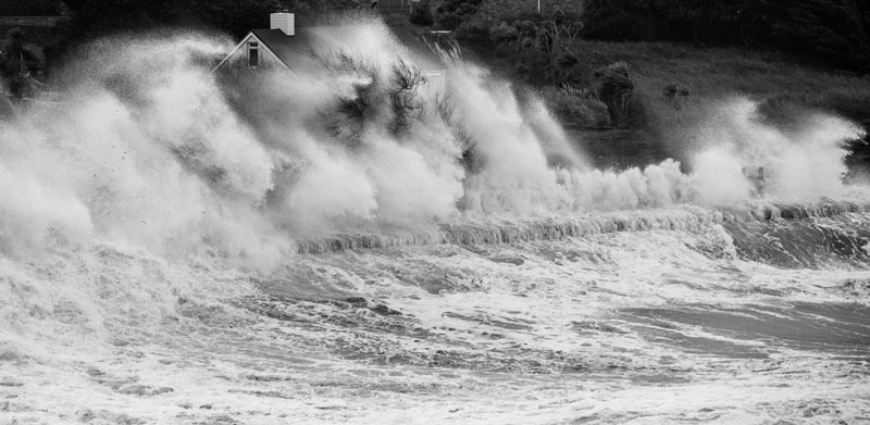 During storm 'Ciara' in February 2020