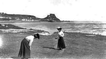 Golf at Grouville in 1906