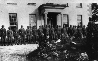 German soldiers were billeted at this farm