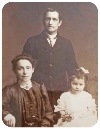 William John McDermott (1969-1943), Emma Booth, nee Doras and Kathleen Mary