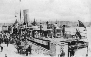 Lydia arrives from Southampton