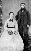 Alfred Le Grand and his first wife, Susan Dumaresq