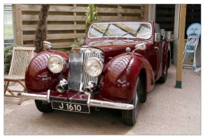 The first Roadster, formerly on show at Jersey Lion Park