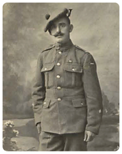 Company Sergeant Major Thomas Bennett, MM, was awarded the Military Medal while serving with the 2nd Manchester Regiment, attached to the Royal Scots. In July 1916 he was one of 38 men holding a position under enemy attack when the office in charge was killed. He assumed control and continued in command for 14 hours, when the position was reinforced. At that point only six men remained alive and uninjured. We have not been able to identify CSM Bennett's parents with any degree of certainty but we believe that he may have been the son of Thomas Daniel Bennett and Matilda Jane Asplet. He is known to have been one of the founder members of the St James Boys Brigade detachment.