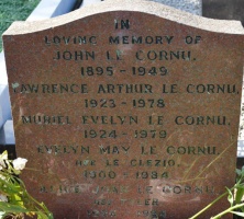 Le Clezio - St Ouen parish cemetery