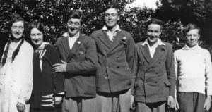 All six children of James and Desiree some years later