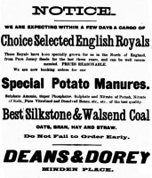 1899 Evening Post advert
