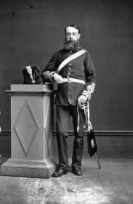 Major de la Taste photographed by Ernest Baudoux