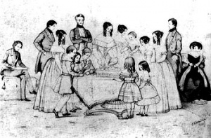 Millais' friends, the Lempriere family