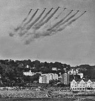 Red Arrows over West Park