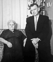 Joseph Jean Morcel and his wife Alice, nee Le Plongeon