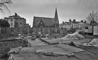 Work starts on the construction of Nicolle Place flats