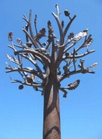 The Freedom Tree sculpture