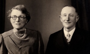 Muriel Gladys Norman with her husband Ernest Philip Luce