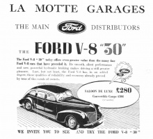 La Motte Ford advertisement in 1939