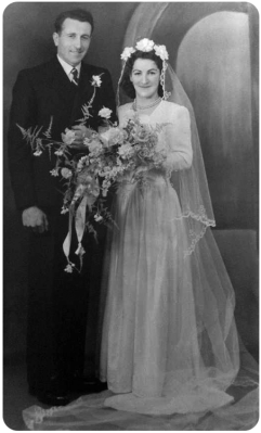 Francis Cedric Siouville (1918- ) and Roselle, nee Guernier (1923-1999), who married in Grouville in 1947 and had a daughter Marguerite (1948-2004)