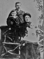 John Fleuret and Alice Louisa, nee Matson, with their first two children