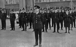 On parade in the early 1970s