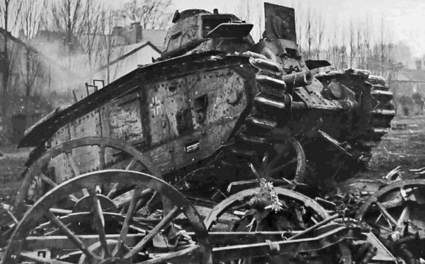 It was decided to dump a large assortment of car chassis and bodies at sea, but first they had to be compressed. In the Arsenal yard was an old steamroller which was got moving by a German prisoner ...