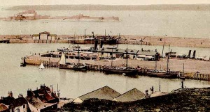 Looking down on the New North Quay