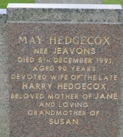 Jeavens - St John’s Church cemetery