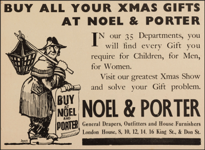 Advert from Jersey Leader, 1935