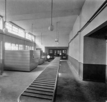 Baggage weighing area