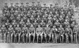 A Company, 2nd Battalion in 1914