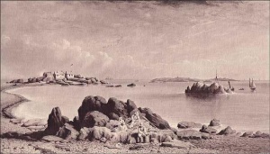 Fishing at the Ecréhous by Ouless