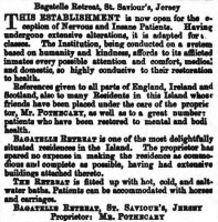 Bagatelle Retreat 1860