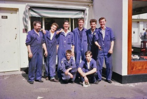 Falle's mechanics in 1960