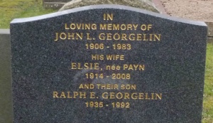 Georgelin - Trinity Church cemetery