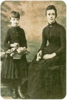 Sisters Mary Ann (1873-1919) and Ada Pauline Rive