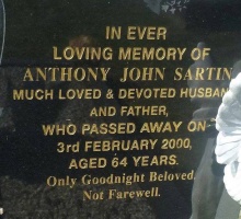 Sartin - St Ouen parish cemetery