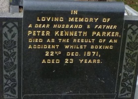 Parker - St John’s Church cemetery