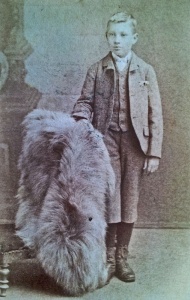 J Le Marquand and B Le Marquand were almost certainly brothers, born in Jersey, and posed for an unknown photographer in about 1895