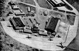 An aerial view in 1947