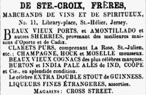 1866 Nouvelle Chronique advert