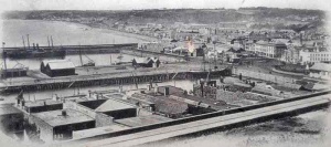 The harbour in 1901