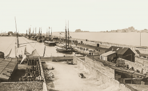 The Albert Pier before the abattoirs were built