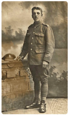 Lance-Corporal Elias Edwin Monet [11], MM, born in 1896, the son of Elie Monet and Florence Ellen, nee Daw and married in 1924 to Elsie Ada Payn. [12] On the evening of 15 June 1918 L-Cpl Monet went backwards and forwards between his battery and Group Headquarters some three miles away. Though under heavy bombardment he got through with essential information and orders when other runners had lot their way. He went on to serve in Italy