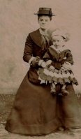 Alice Larbalestier with son Francis George