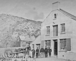 The former New Stores, a wine shop in the late 20th century, now converted to a dwelling